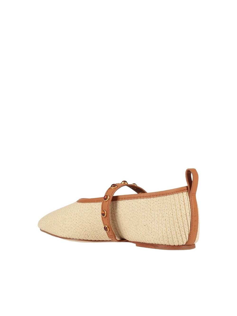 Rag & Bone CABOCHON SPIRE MARY JANE NATURAL IT 38 US 8 - Picture 3 of 12